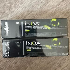 L’Oréal iNOA Ammonia-Free Permanent Haircolor 6.17/6BGr - 2 Tubes - 2.1 oz Each
